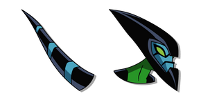 Ben 10 XLR8 and his Tail Cursor