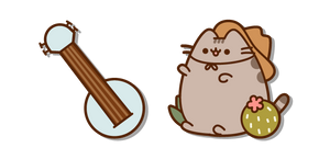 Pusheen Vaquera y Banjo cursor