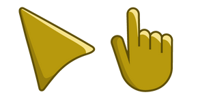 Lemon Curry Yellow Cursor