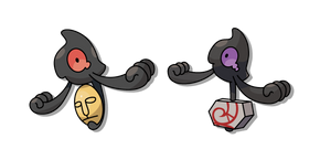 Курсор Pokemon Yamask and Galarian Yamask
