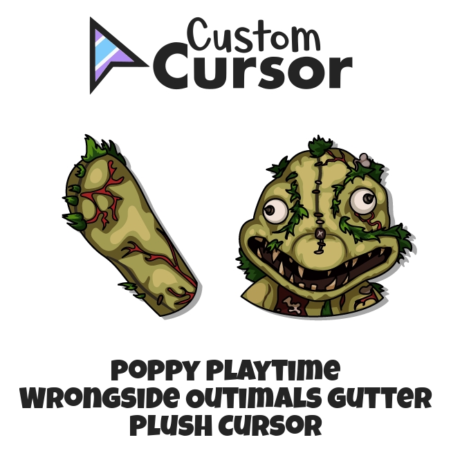 Poppy Playtime Wrongside Outimals Gutter Plush cursor – Custom Cursor