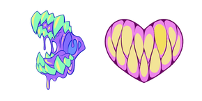 Dientes de Monstruo Brillantes cursor