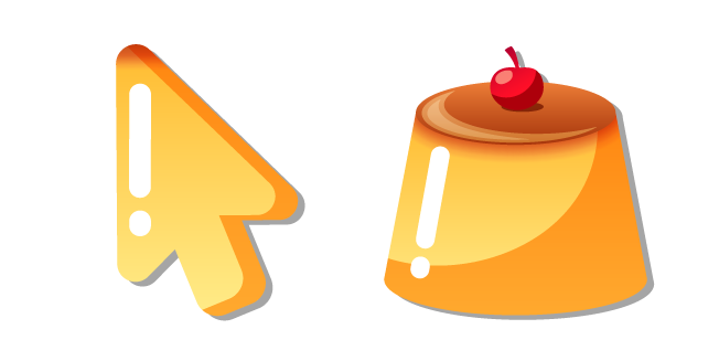 Minimal Gradient Pudín de Caramelo Cursor