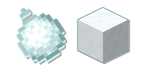 Курсор Minecraft Snowball and Snow Block