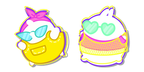 Molang and Piu Piu Just Dance Performers Cursor