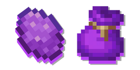 Minecraft Tinte Púrpura y Saco Púrpura cursor