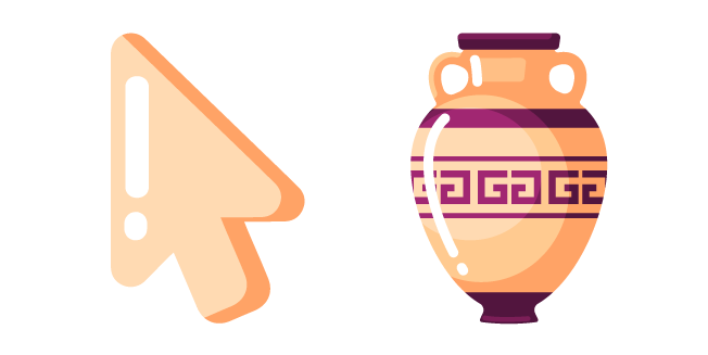Minimal Vase Antique Cursor