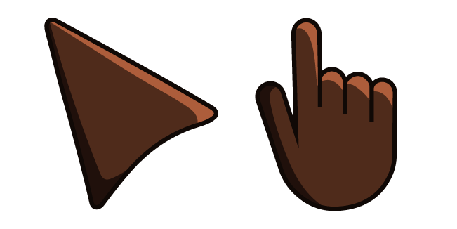 Bistre Brown Cursor
