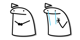 Waiting Flork and Crying Flork Meme