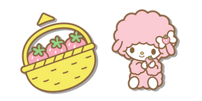 My Melody My Sweet Piano et un Panier de Fraises Curseur