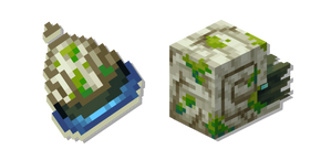 Minecraft Nautilo Zombi y su Generar Nautilo Zombi cursor