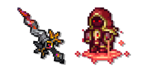 Terraria Bruja Suprema y Daga Sacrifice cursor