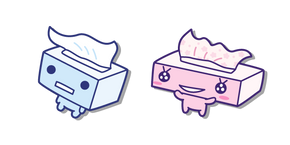 San-X Tissuesan and Hanachan Cursor