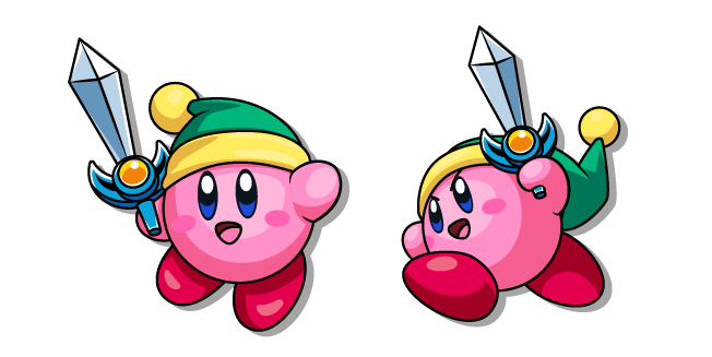 Kirby Empuñando una Espada Cursor