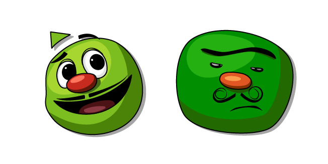 VeggieTales Los French Peas Cursor