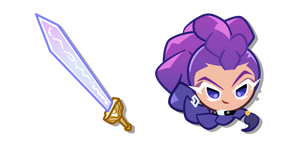 Cookie Run Rumi Cookie and a Sword Cursor