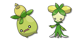 Pokemon Smoliv y Dolliv cursor