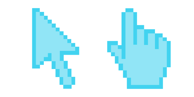 Non-Photo Bleu Pixel Cursor