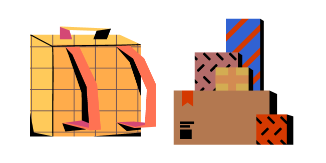 Livreur : Sac à Dos et Cartons Cursor