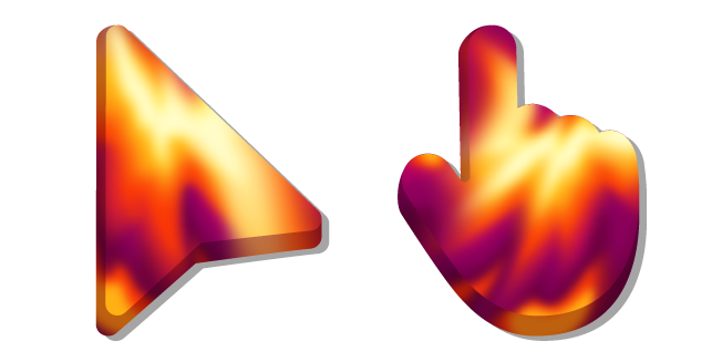 Lumière d'Eruption Solaire Cursor