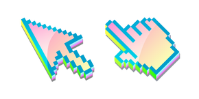 3D Morning Fog Pixel Cursor