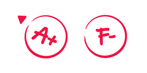 Prank Letter Grade Symbols Cursor