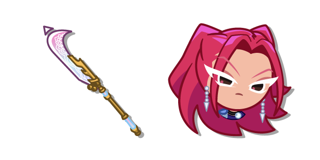 Cookie Run Mira Cookie and her Gok-Do Sword Cursor