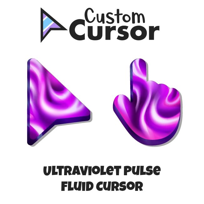 Ultraviolet Pulse Fluid cursor – Custom Cursor