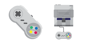 Consola de Videojuegos y Control de Juego cursor