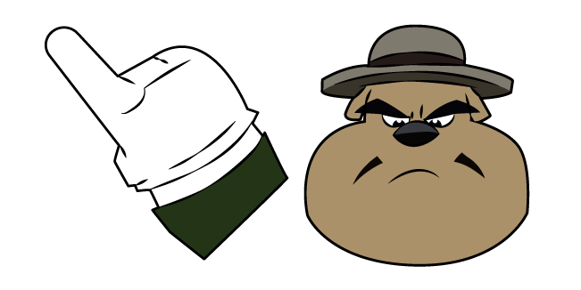 DuckTales Jeeves and his Hand Cursor