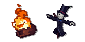 Terraria Turnip-Head et Calcifer Curseur