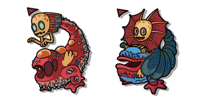 My Singing Monsters Galymph in its Major and Minor Forms Cursor