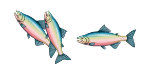 Truite Arc-en-ciel Curseur