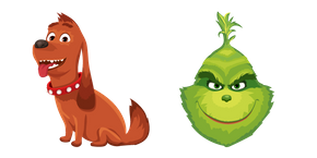 The Grinch and Max cursor