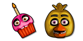 Five Nights at Freddy's Chica et M. Cupcake Curseur