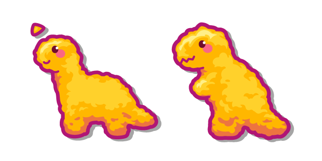 Kawaii Pépites de Dinosaure Cursor