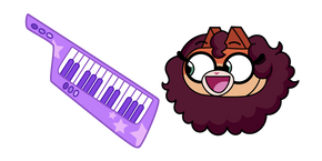 Unikitty! Dr. Fox's Dance Clone et un Keytar Curseur