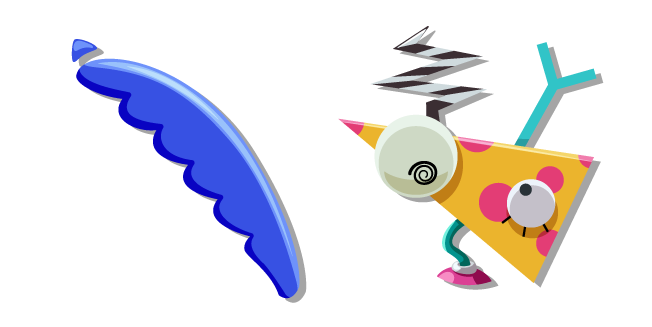The Amazing Digital Circus Bazooble and a Blue Wing Cursor