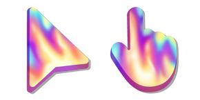 Курсор Rainbow Flame Light