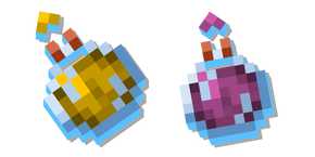 Курсор Minecraft Lingering Potions of Regeneration and Strength