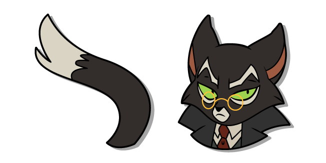 Lackadaisy Mordecai Heller and his Tail Cursor