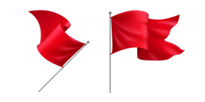 Prank Red Flag Cursor