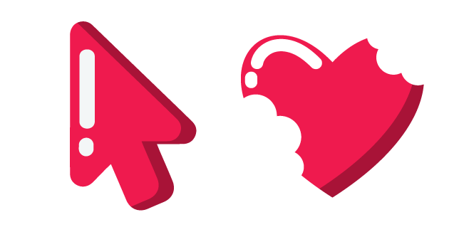 Minimal Bitten Heart курсор