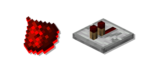 Minecraft Repetidor de Redstone y Polvo de Redstone cursor