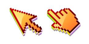 3D Cranberry Bun Pixel Cursor