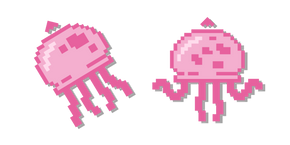 SpongeBob SquarePants Jellyfish Pixel Cursor