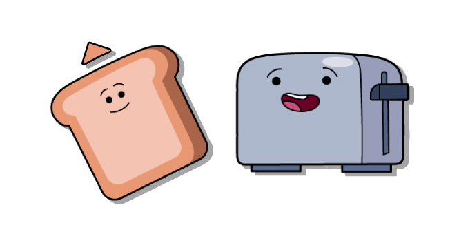 Unikitty! Toaster et Toast Cursor