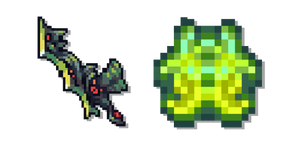 Курсор Terraria Plague Debuff and Virulence Sword