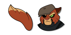 Lackadaisy Viktor Vasko and his Tail Cursor