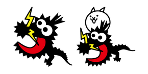 The Battle Cats Corodragon and Cat Cursor